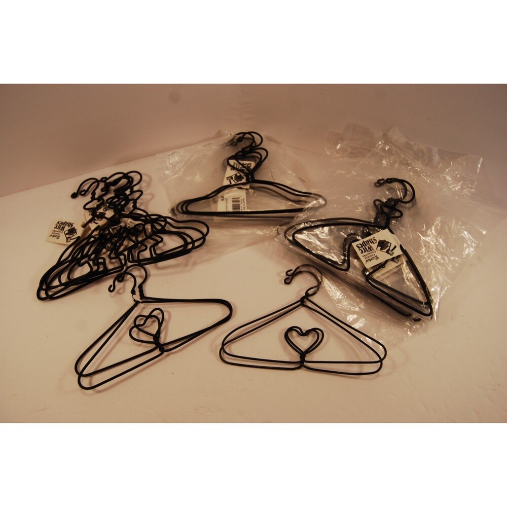 NWT Vintage Darice Country Ironworks Craft Wire 6" Shape Heart w/Wood Lot of 25
